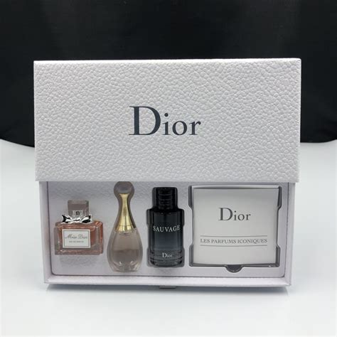 mini dior perfume samples|aftershave miniatures gift set.